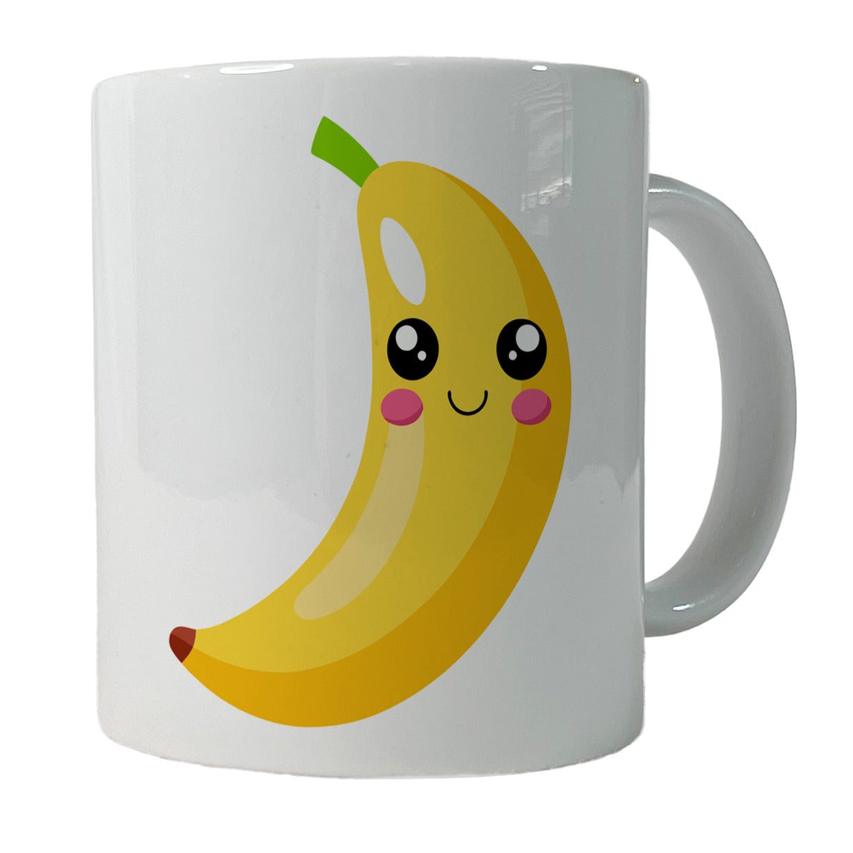 Banana Cute Happy Fruit Ceramic Tea Coffee Mug Cup - 11oz