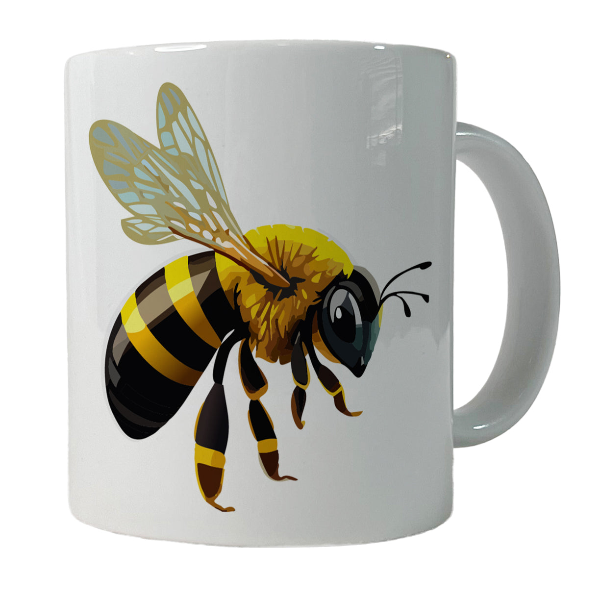 Bee Colorful Ceramic Tea Coffee Mug Cup - 11oz
