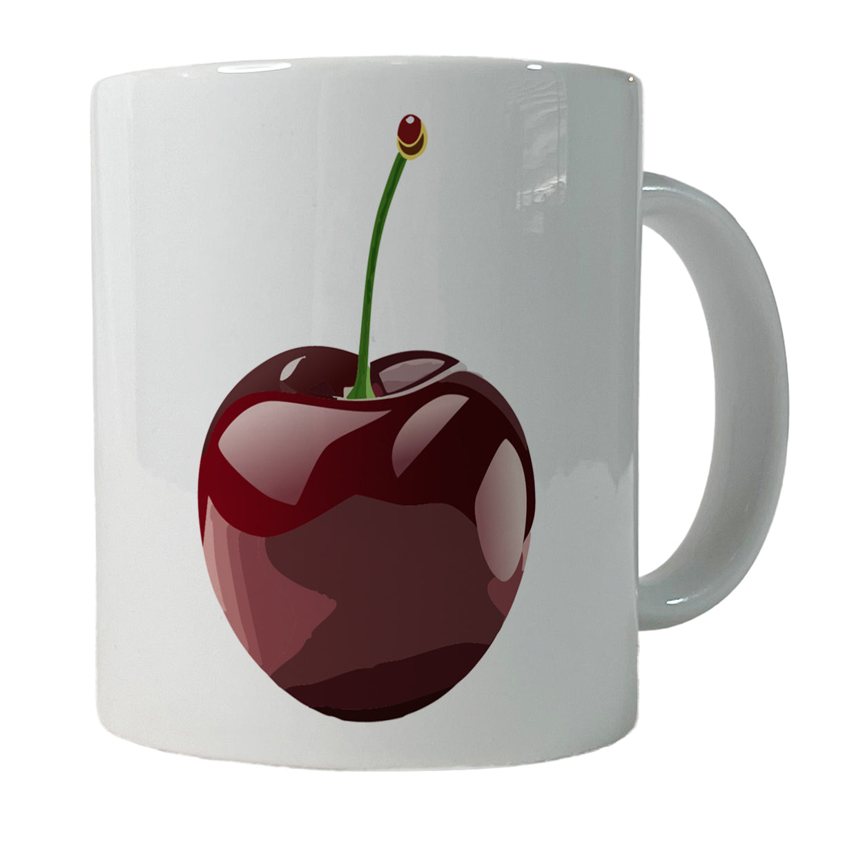 Cherry Fruit Ceramic Tea Coffee Mug Cup - 11oz