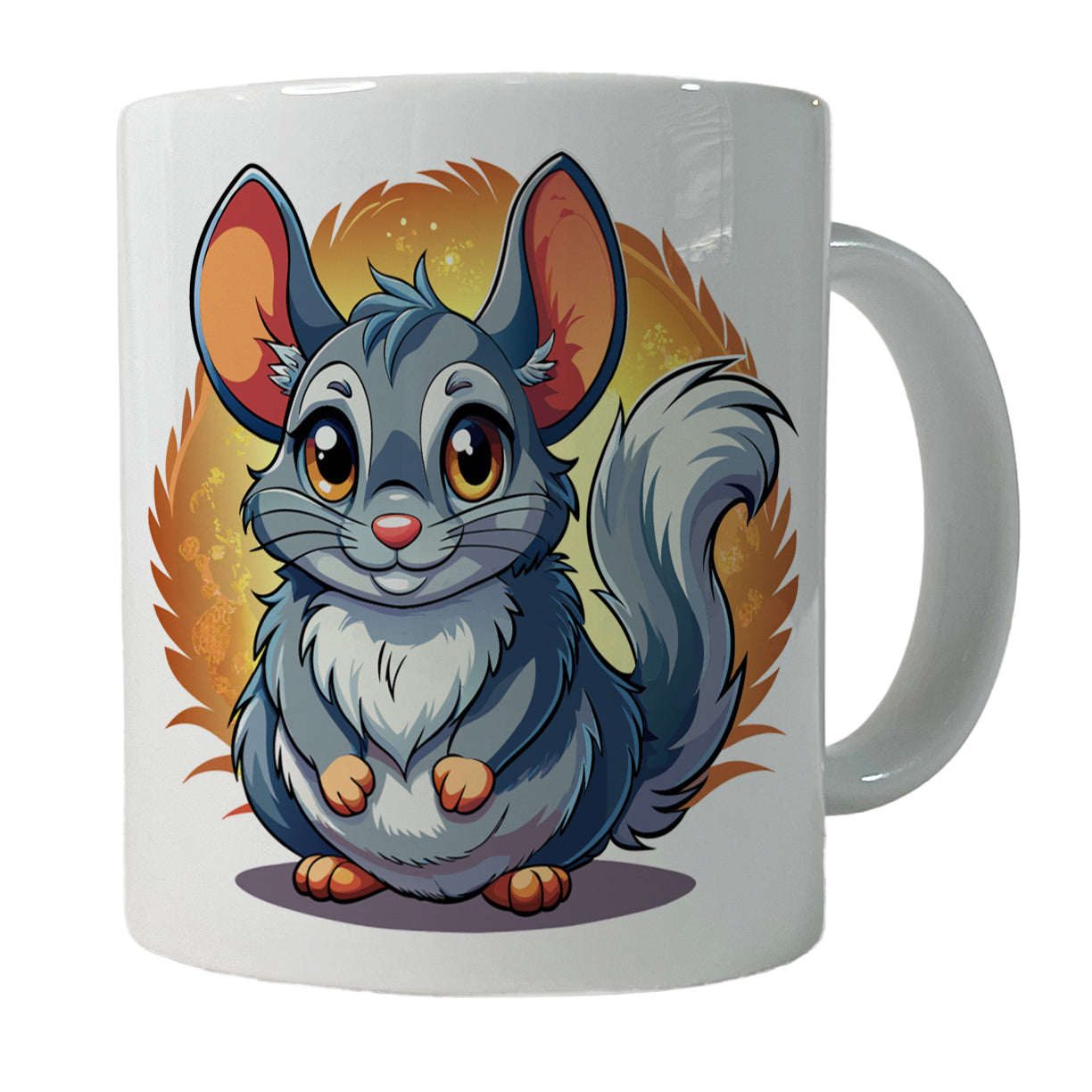 Chinchilla Cute Ceramic Tea Coffee Mug Cup - 11oz
