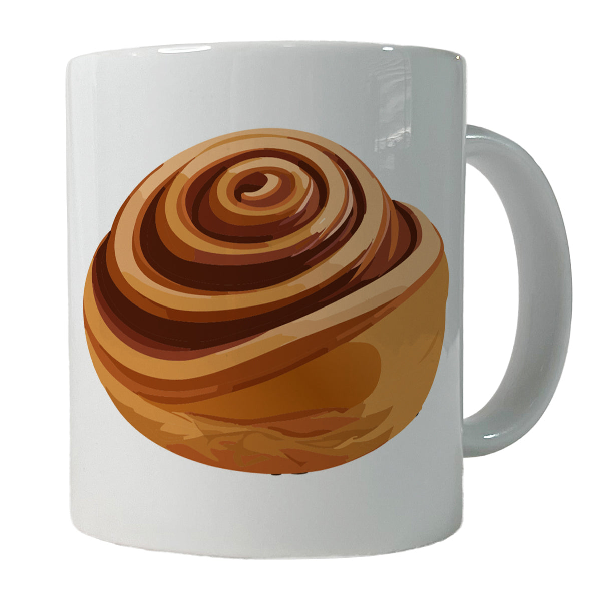 Cinnamon Roll Bun Ceramic Tea Coffee Mug Cup - 11oz