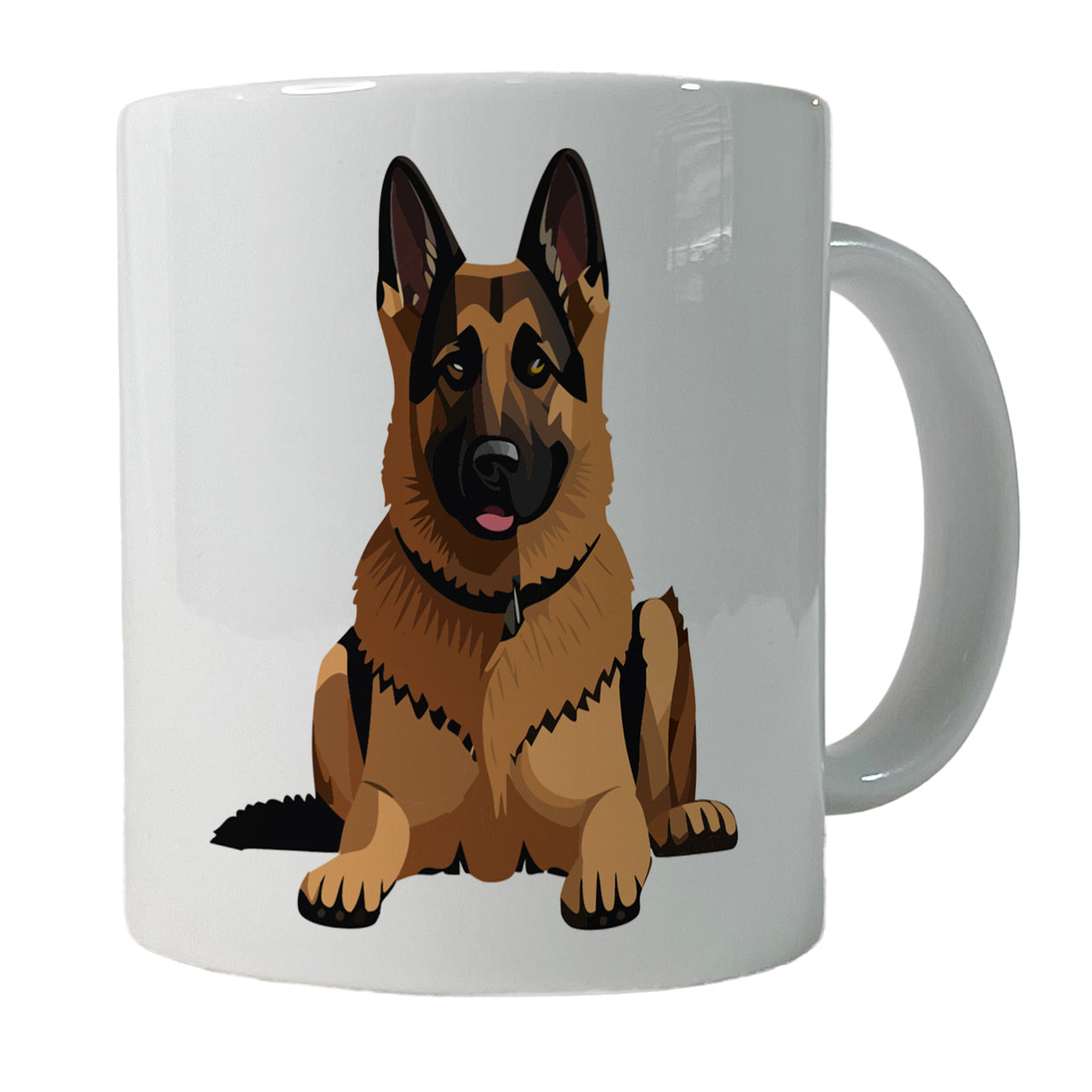 German Shepherd Dog Ceramic Tea Coffee Mug Cup - 11oz