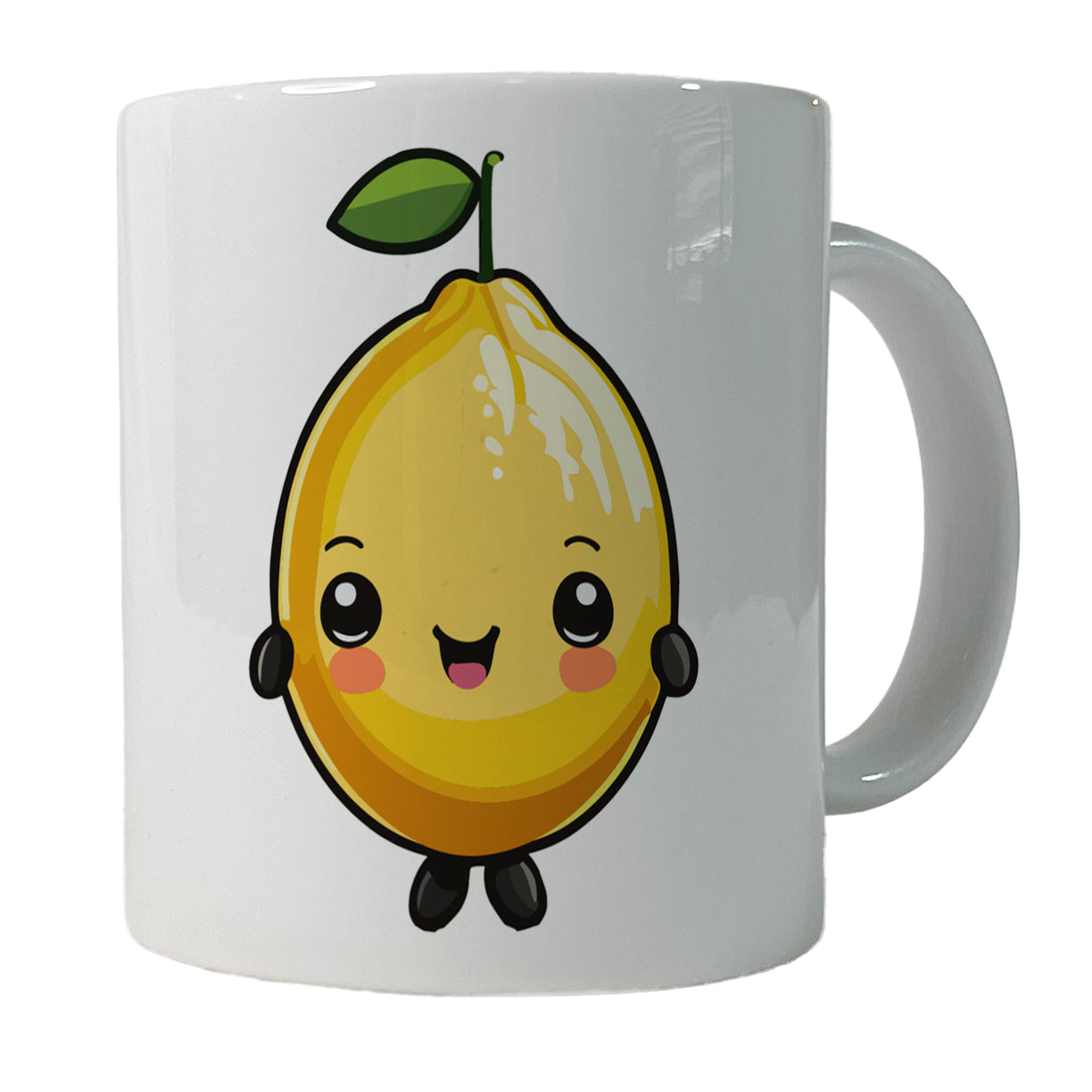 Lemon Cute Chibi Kawaii Ceramic Tea Coffee Mug Cup - 11oz