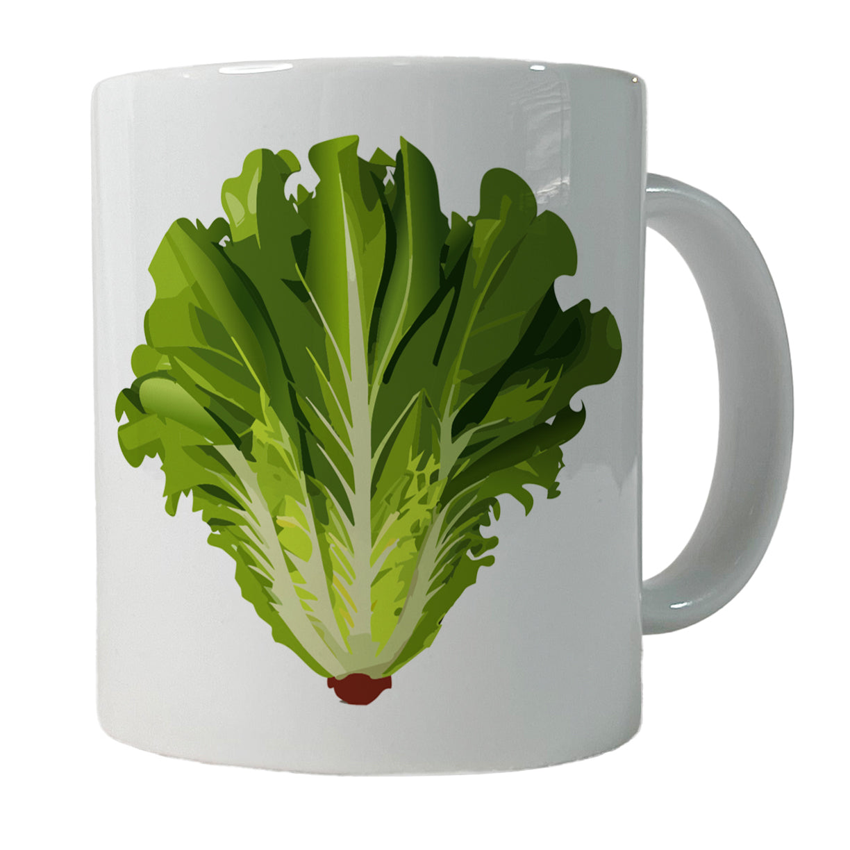 Lettuce Head Vegetable Ceramic Tea Coffee Mug Cup - 11oz