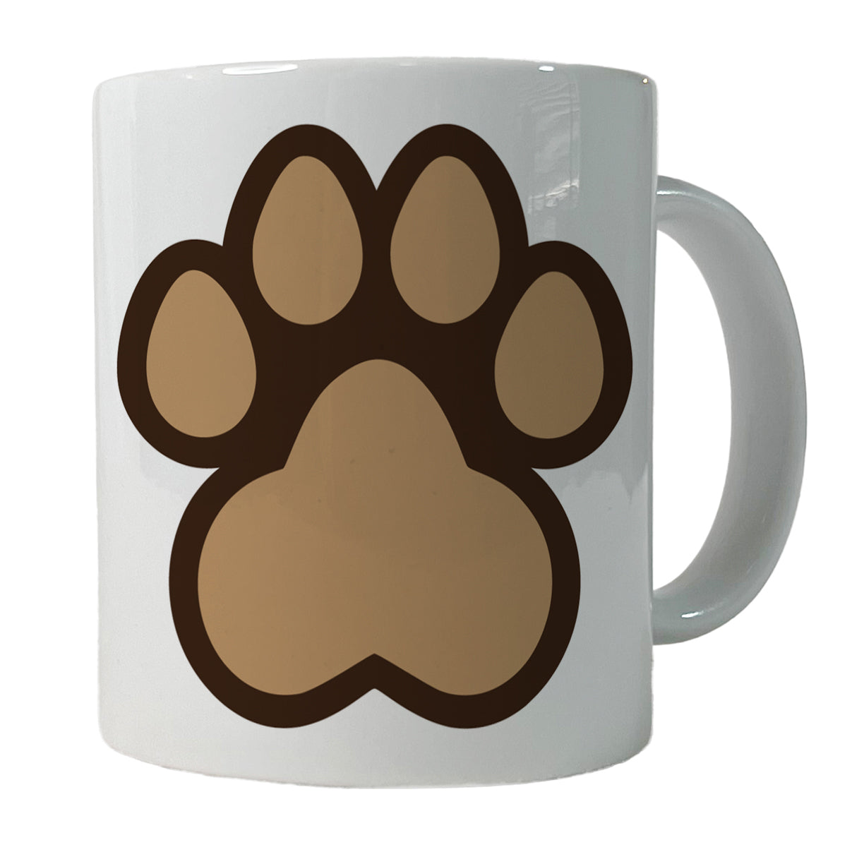 Paw Print Dogs Cats Ceramic Tea Coffee Mug Cup - 11oz