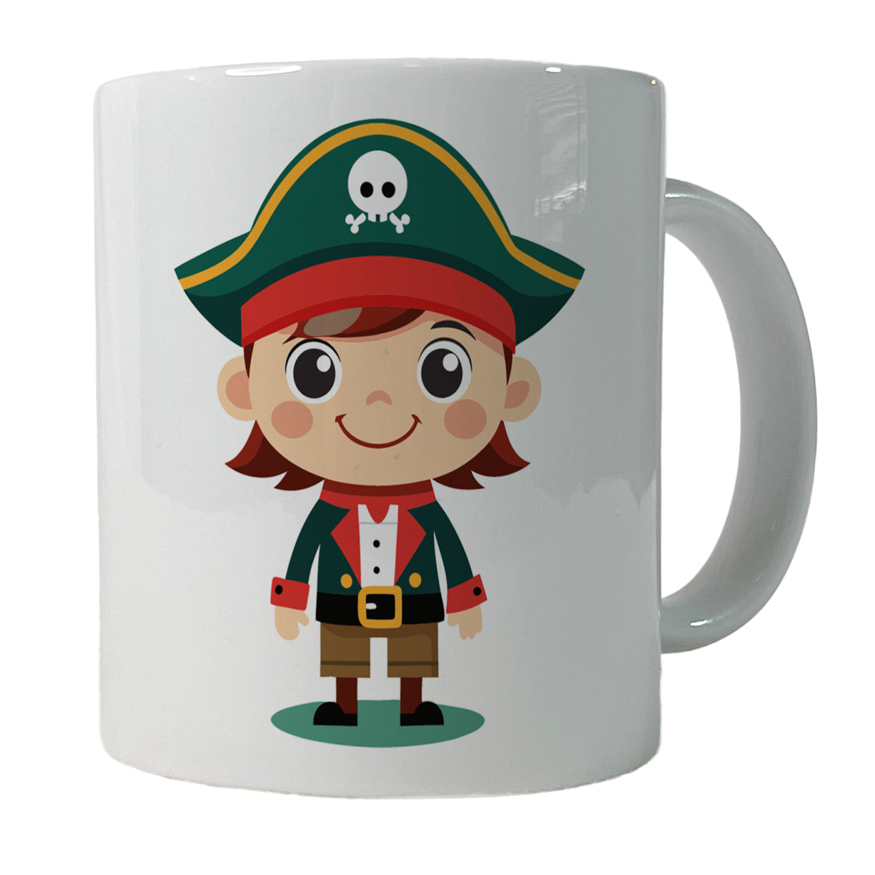 Pirate Cute Ceramic Tea Coffee Mug Cup - 11oz