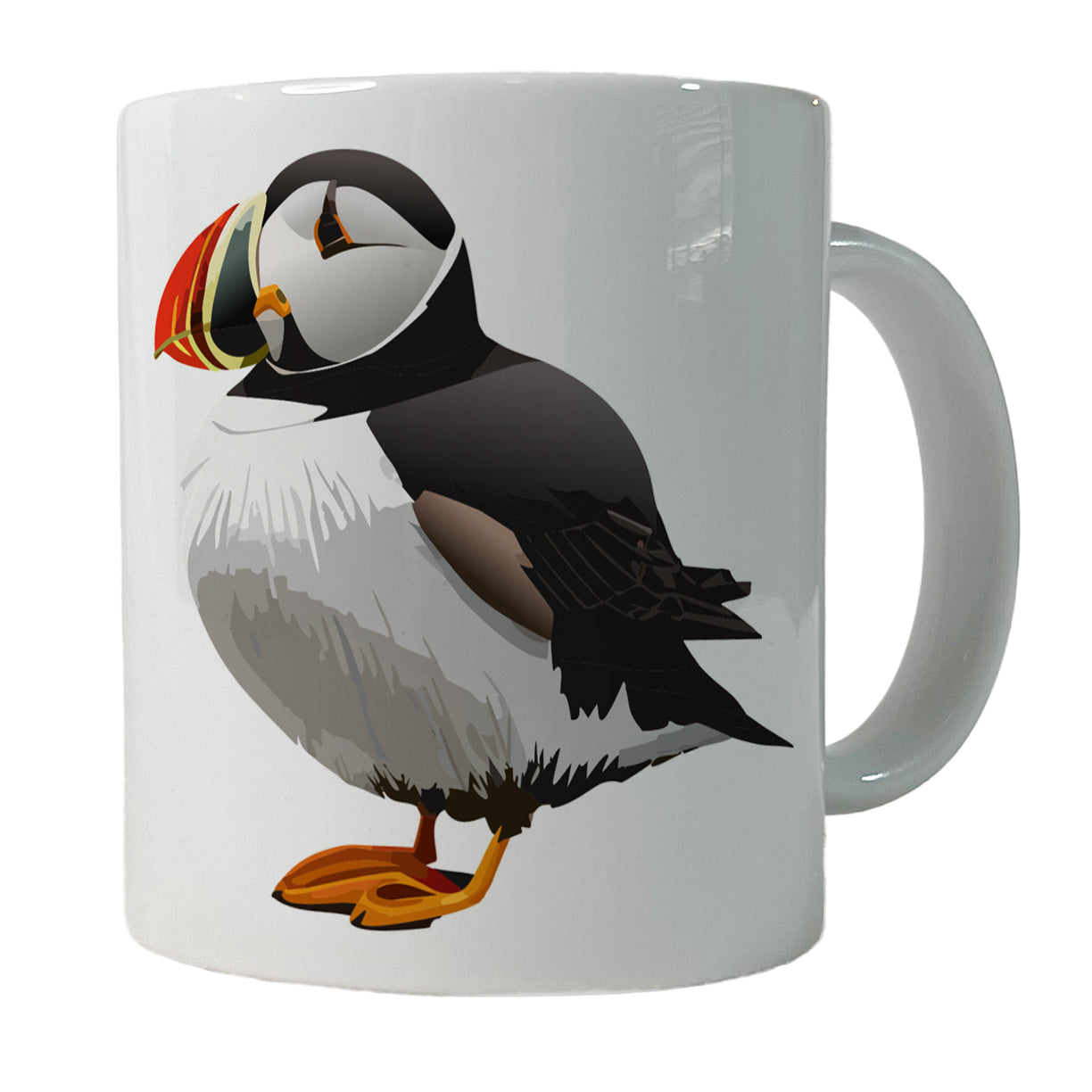 Puffin Seabird Bird Ceramic Tea Coffee Mug Cup - 11oz