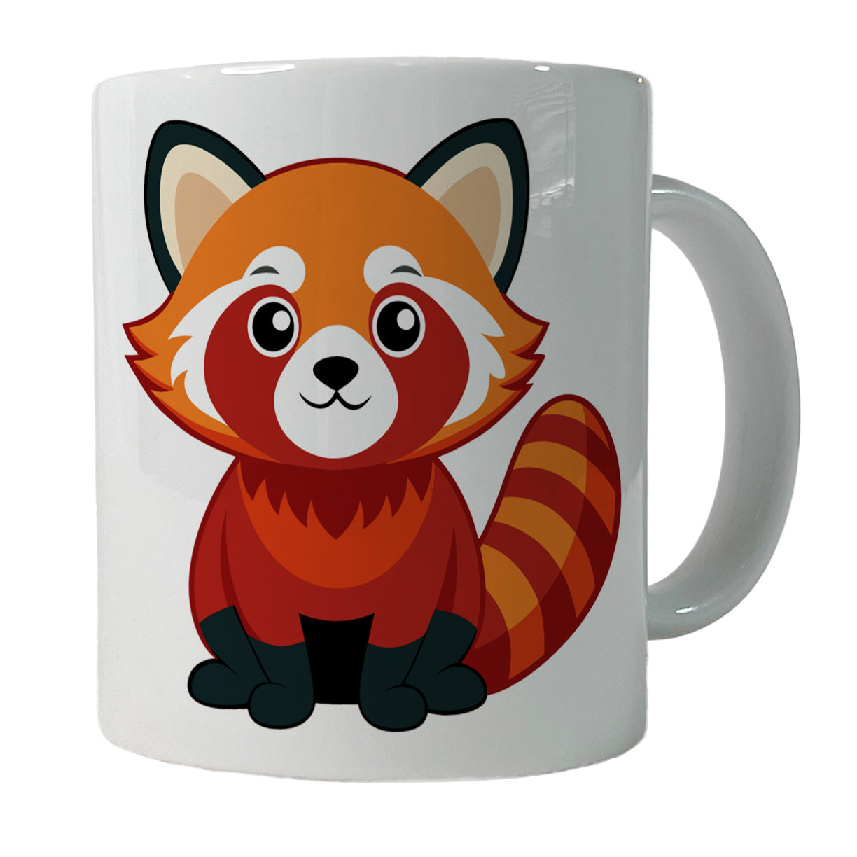 Red Panda Cute Ceramic Tea Coffee Mug Cup - 11oz