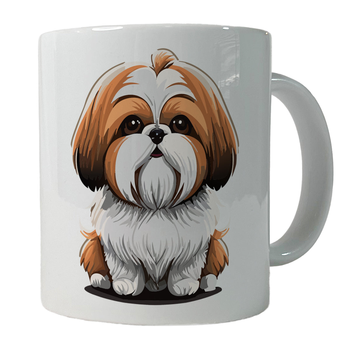 Shih Tzu Dog Adorable Ceramic Tea Coffee Mug Cup - 11oz