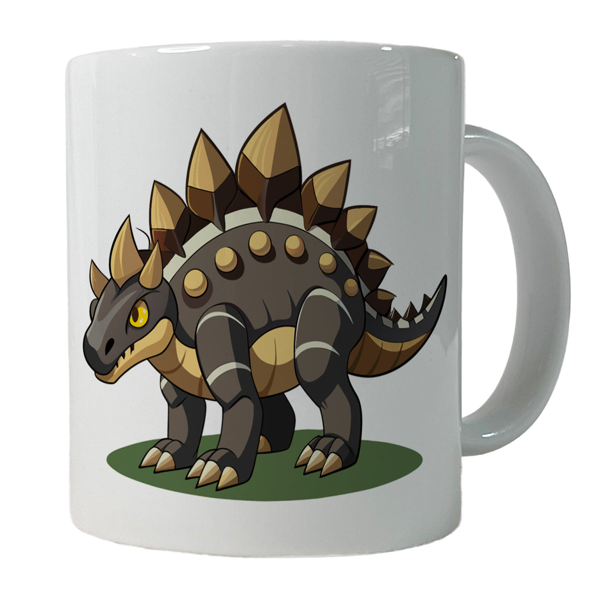 Stegosaurus Armored Dinosaur Ceramic Tea Coffee Mug Cup - 11oz