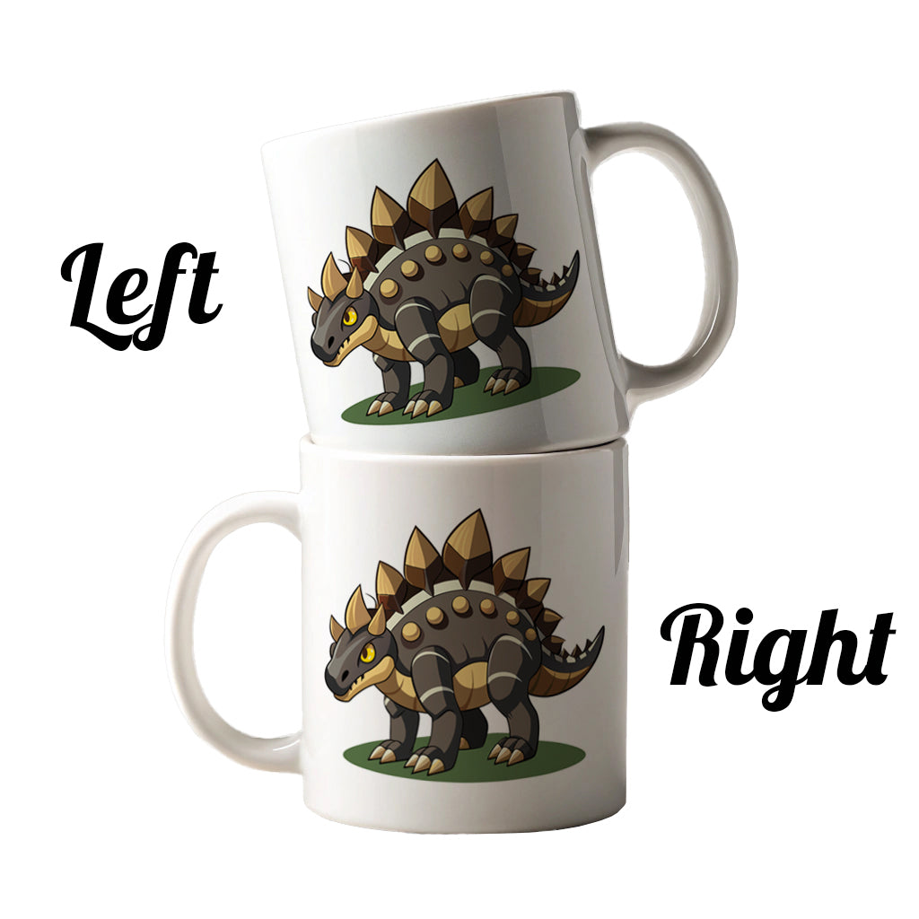 Stegosaurus Armored Dinosaur Ceramic Tea Coffee Mug Cup - 11oz