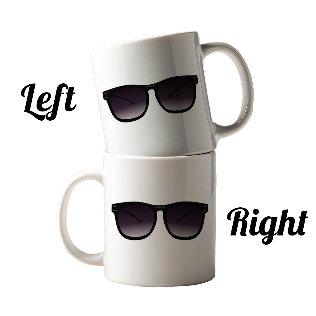 Sunglasses Black Summer Vacation Ceramic Tea Coffee Mug Cup - 11oz