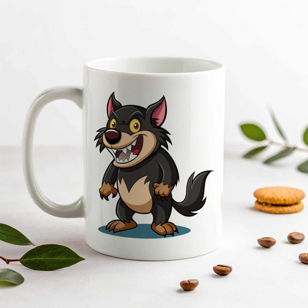 Tasmanian Devil Australian Animal Funny Ceramic Tea Coffee Mug Cup - 11oz
