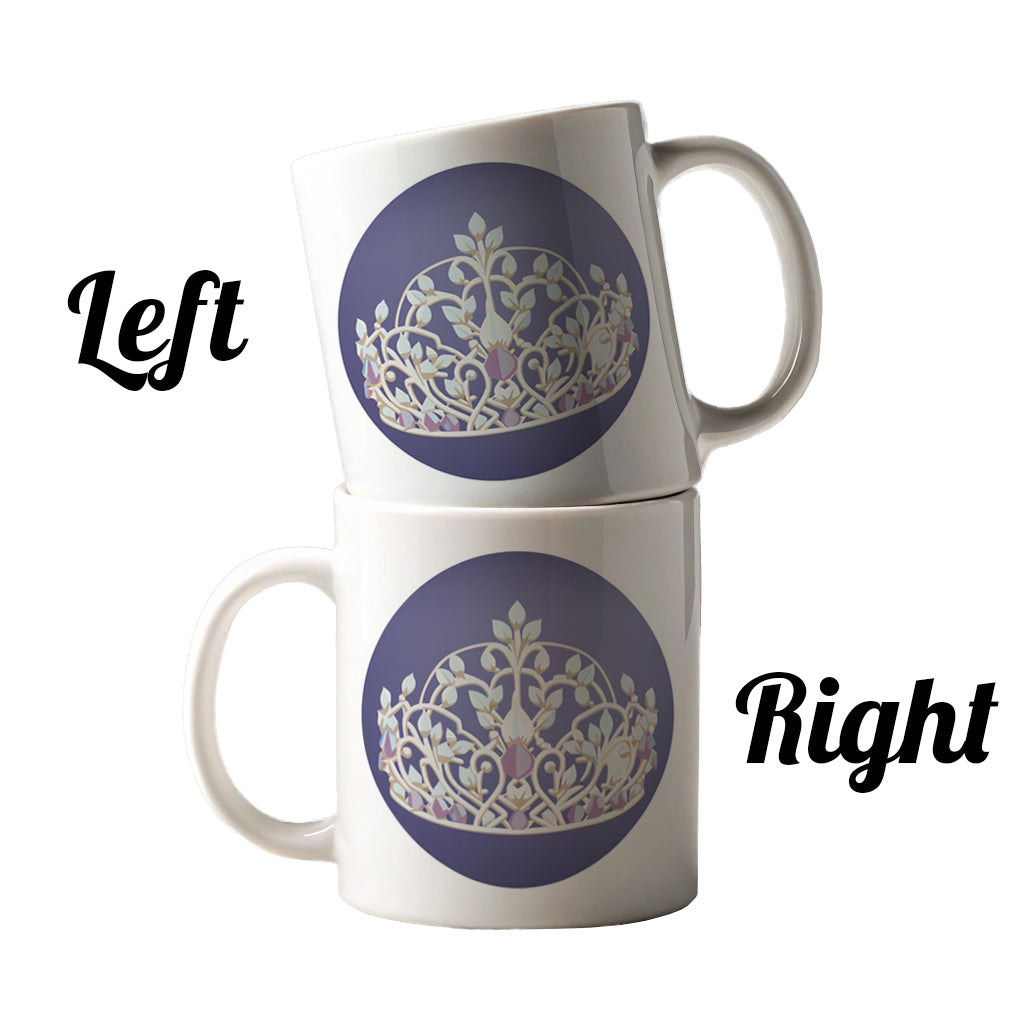 Tiara Princess Queen Royalty Ceramic Tea Coffee Mug Cup - 11oz