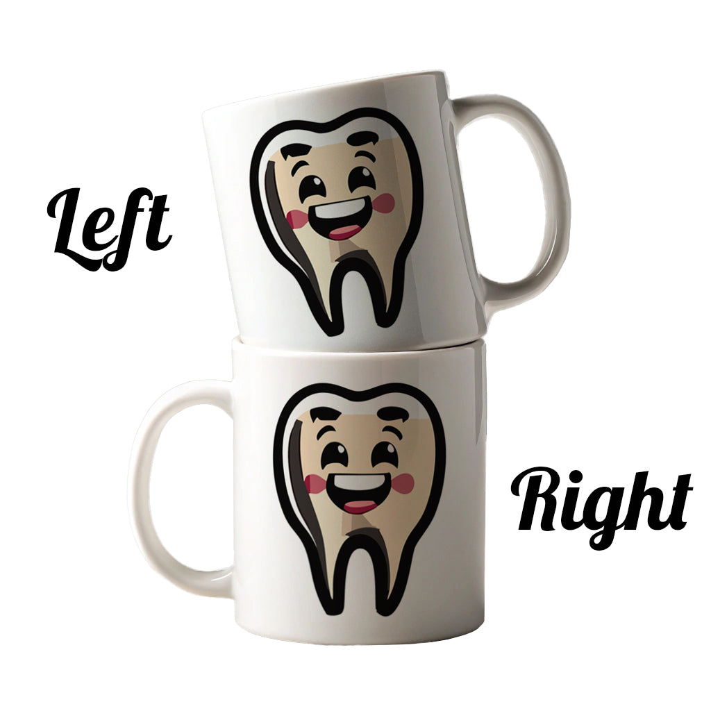 Tooth Happy Dentist Ceramic Tea Coffee Mug Cup - 11oz