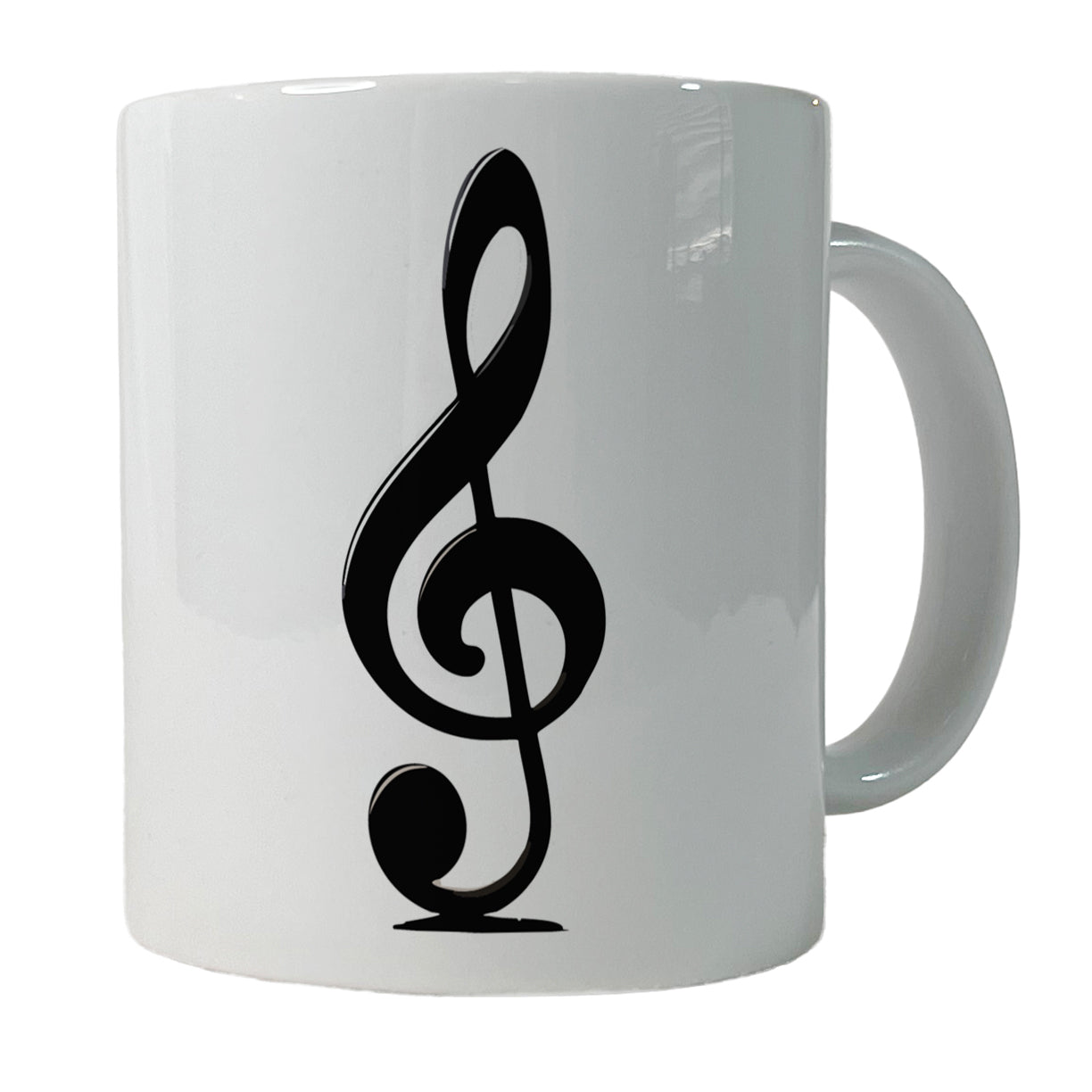 Treble Clef Music Musical Musician Ceramic Tea Coffee Mug Cup - 11oz