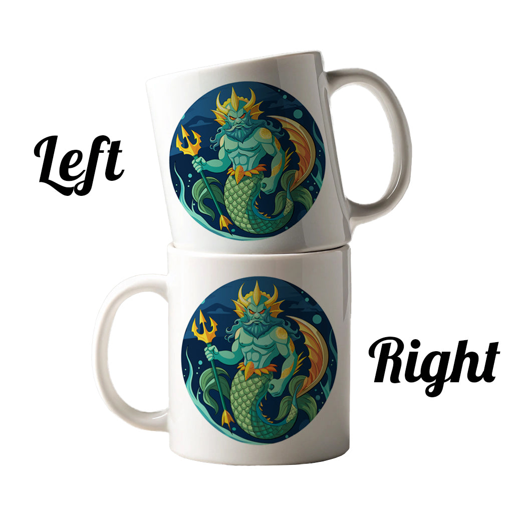 Triton Sea God Greek Mythology Ceramic Tea Coffee Mug Cup - 11oz