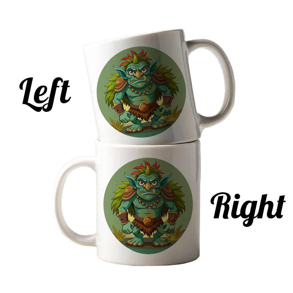 Troll Ogre Ugly Ceramic Tea Coffee Mug Cup - 11oz
