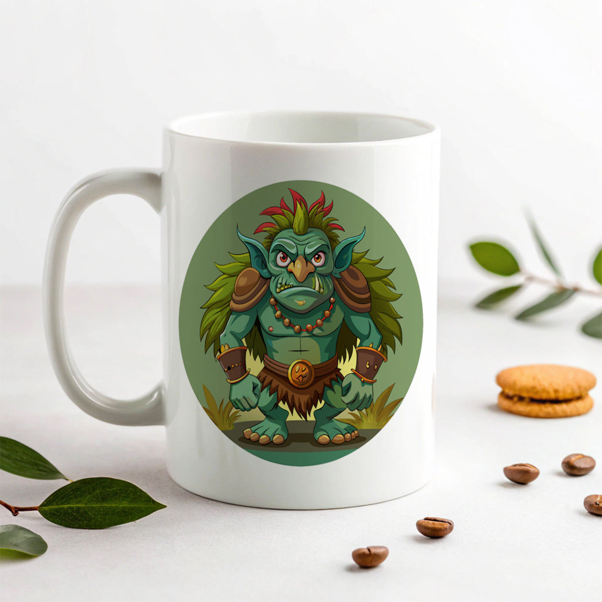 Troll Ogre Ugly Ceramic Tea Coffee Mug Cup - 11oz
