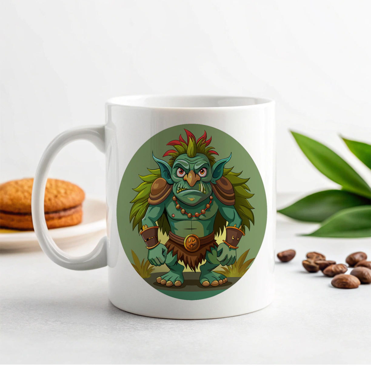 Troll Ogre Ugly Ceramic Tea Coffee Mug Cup - 11oz