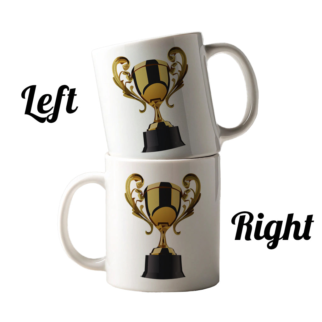 Trophy Award Ceramic Tea Coffee Mug Cup - 11oz