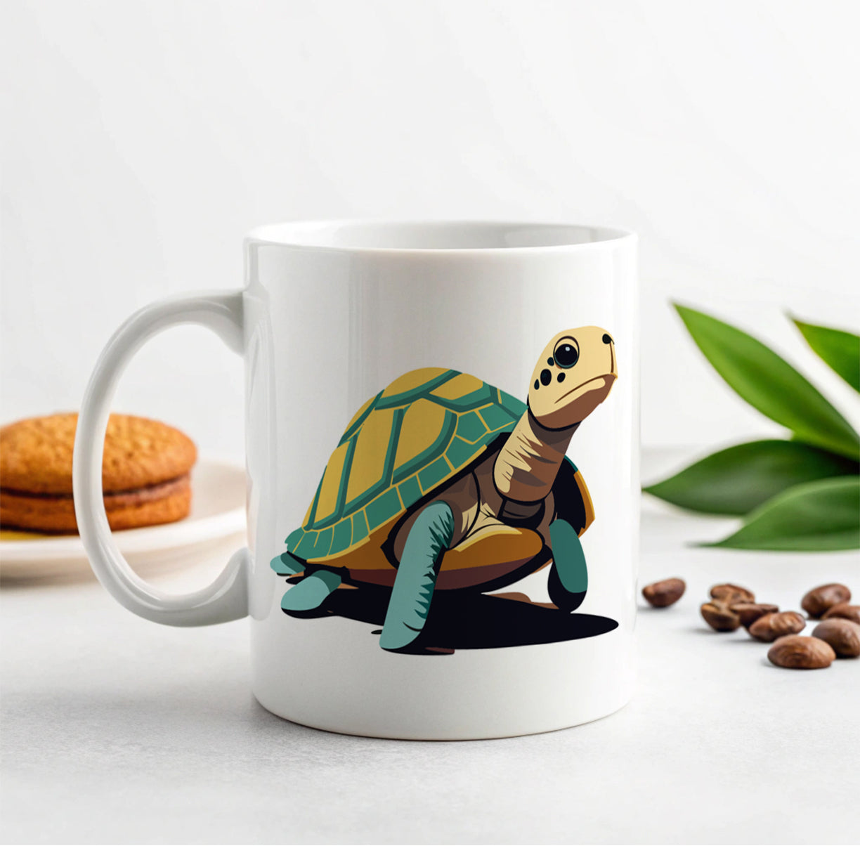 Turtle in the Wild Ceramic Tea Coffee Mug Cup - 11oz