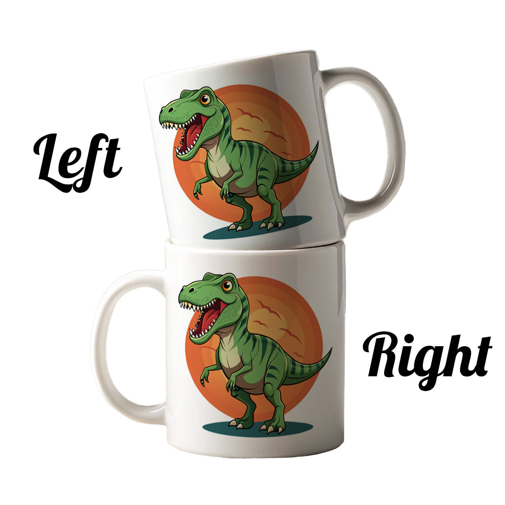 Tyrannosaurus T-Rex Dinosaur Ceramic Tea Coffee Mug Cup - 11oz