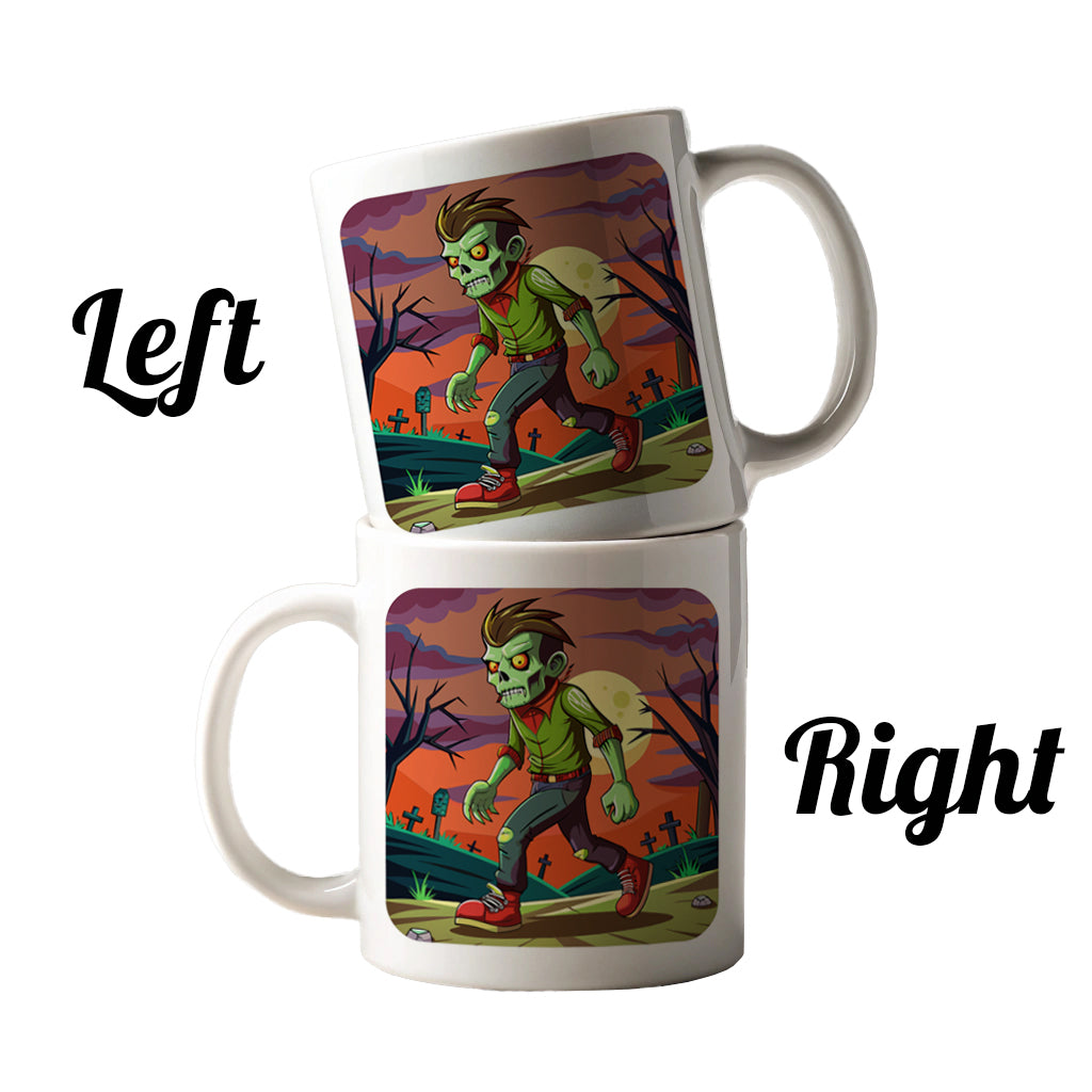 Zombie Walking Ceramic Tea Coffee Mug Cup - 11oz