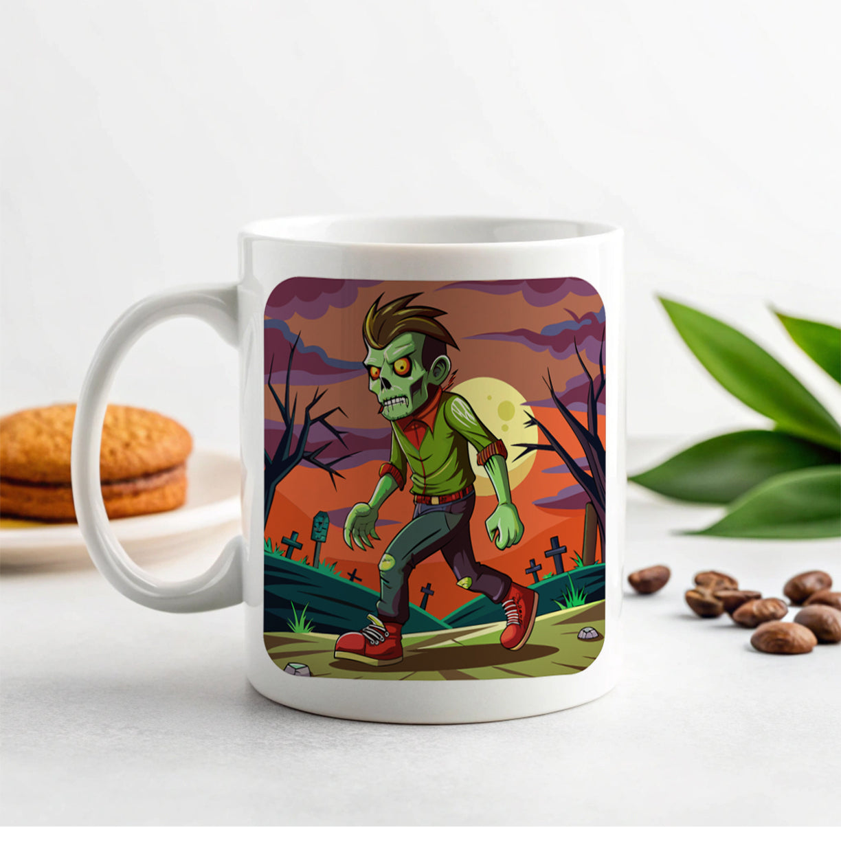 Zombie Walking Ceramic Tea Coffee Mug Cup - 11oz