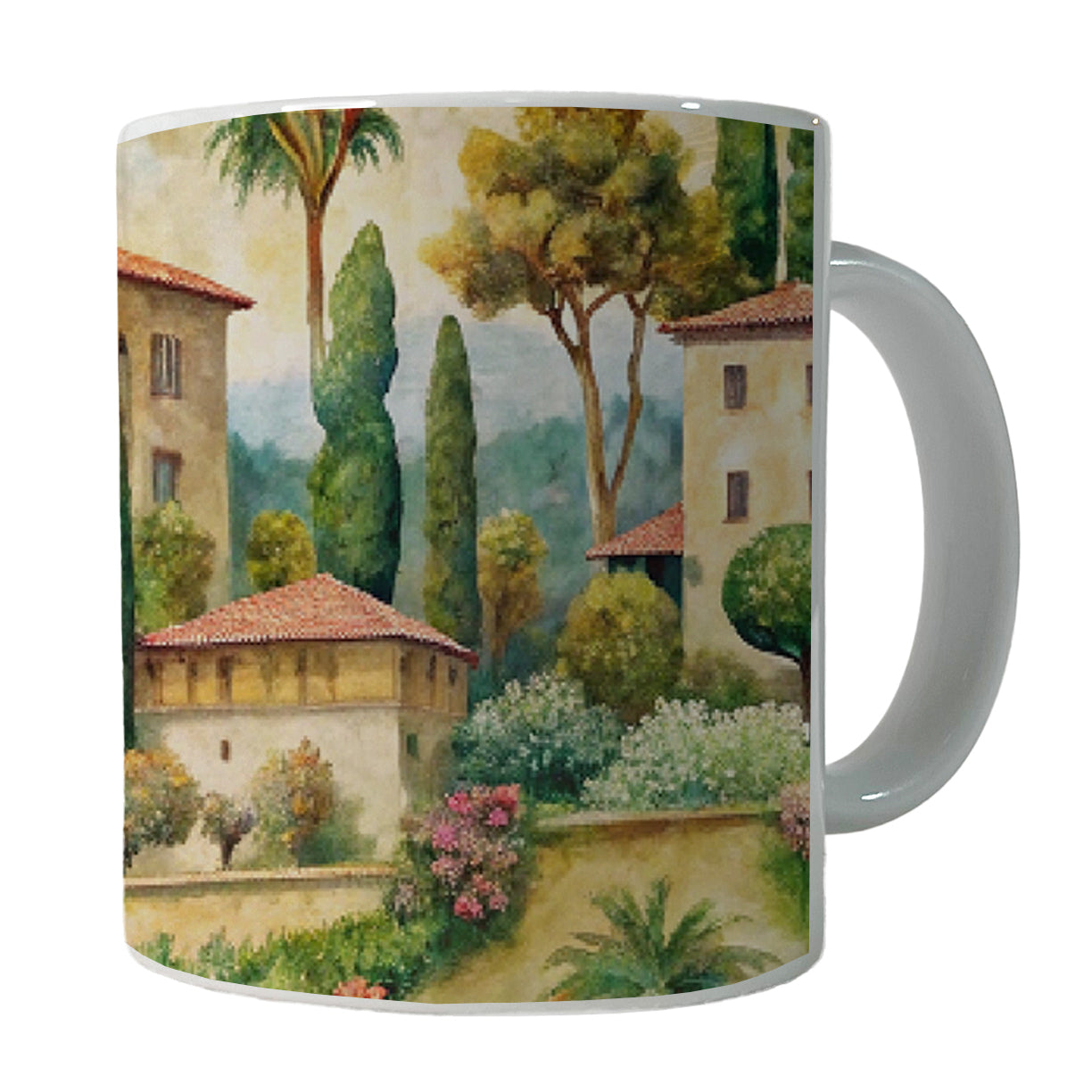 Italian Villa Town Italy Ceramic Tea Coffee Mug Cup - 11oz