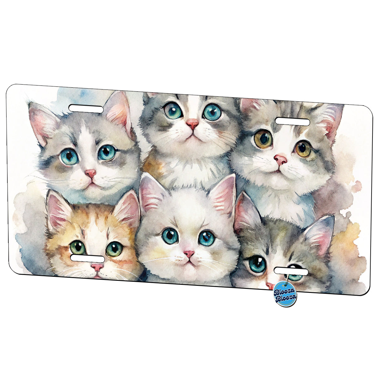 Sweet Australian Mist Cats Metal Vanity Novelty Tag License Plate for Trucks Cars SUVs