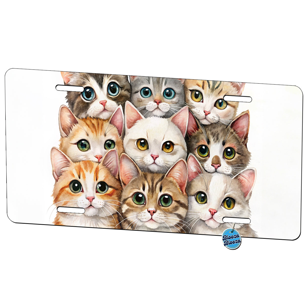 Sweet Javanese Cats Metal Vanity Novelty Tag License Plate for Trucks Cars SUVs