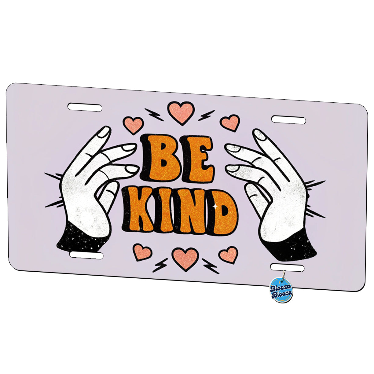 Be Kind Metal Vanity Novelty Tag License Plate for Trucks Cars SUVs