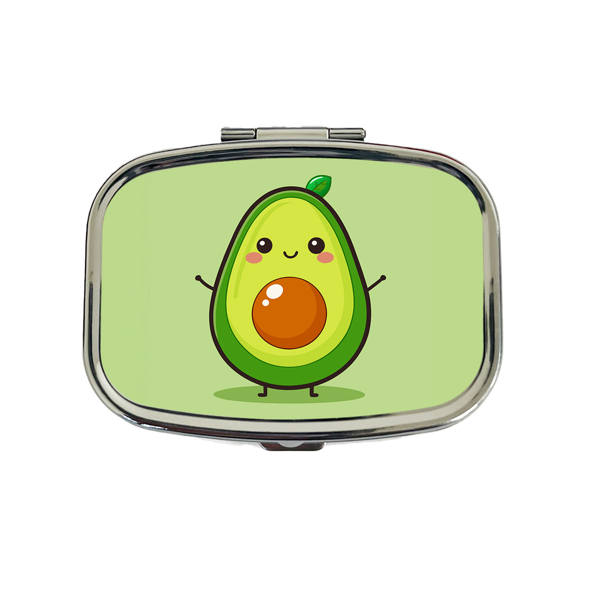 Avocado Cute Travel Pill Box Case