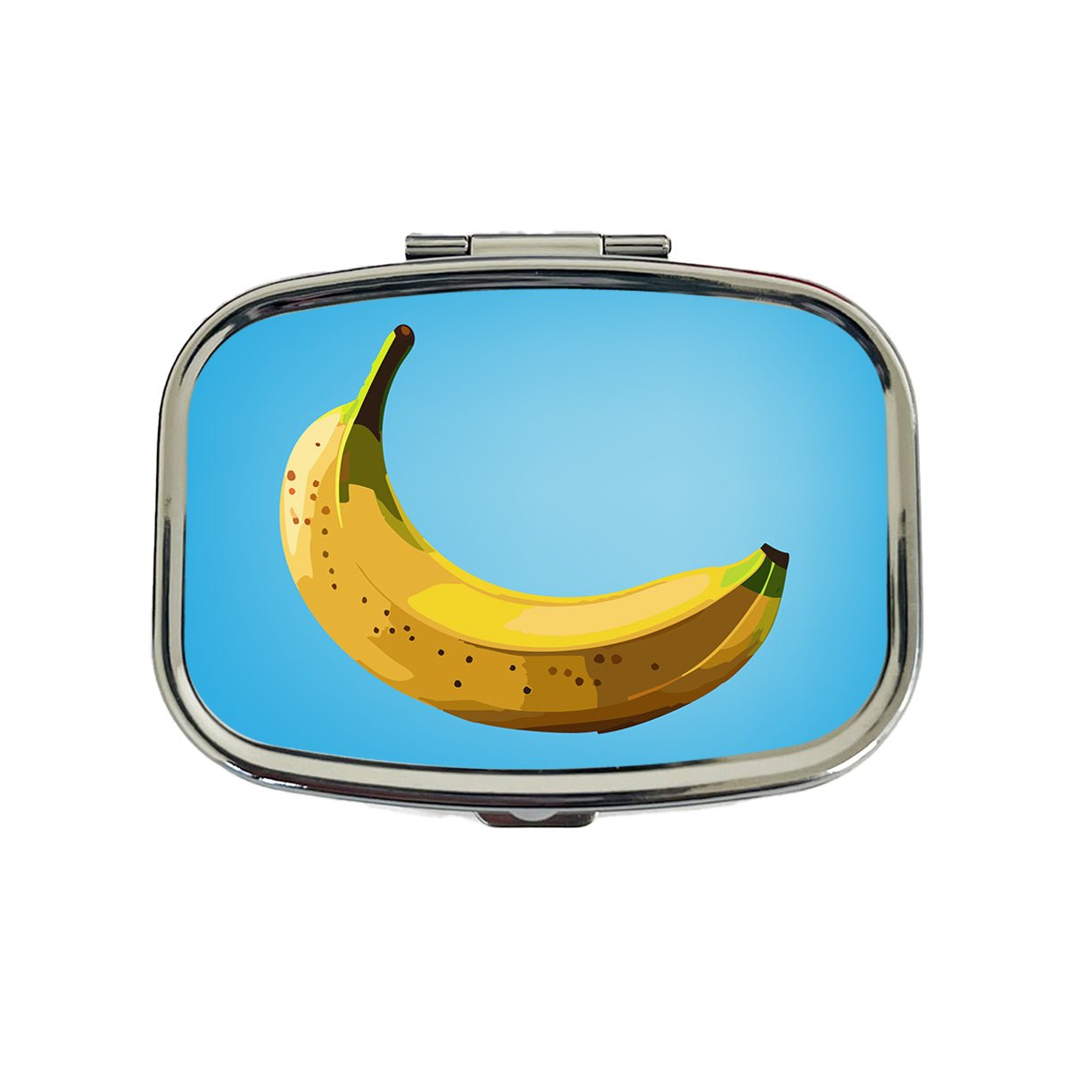 Banana Single Fruit Travel Pill Box Case