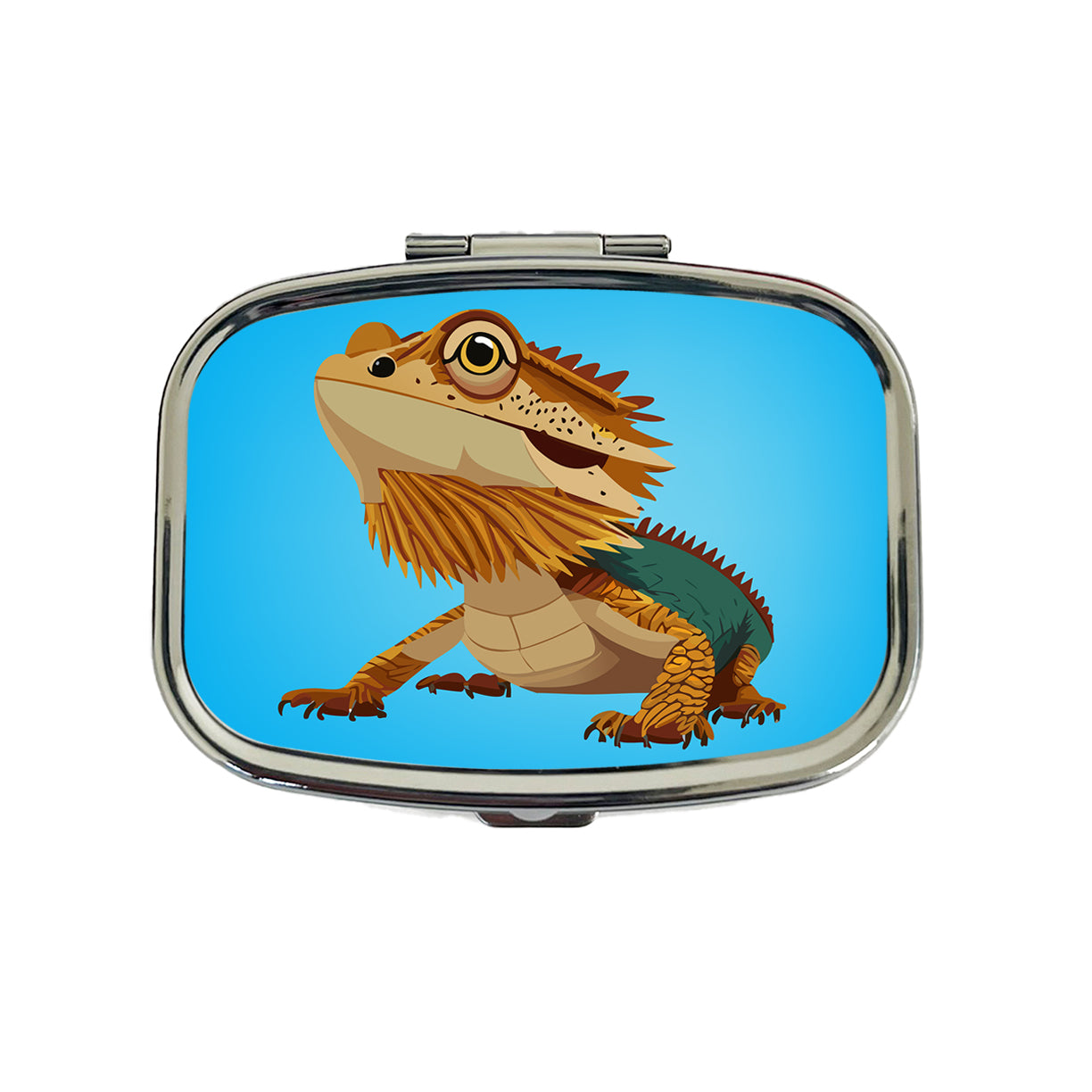 Bearded Dragon Majestic Travel Pill Box Case