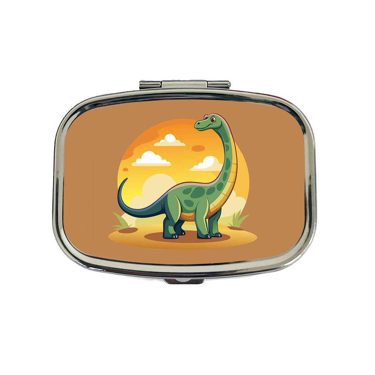 Brontosaurus Travel Pill Box Case