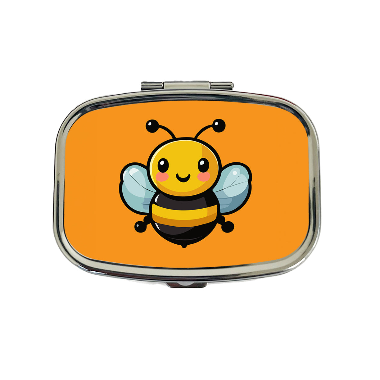 Bumble Bee Happy Travel Pill Box Case
