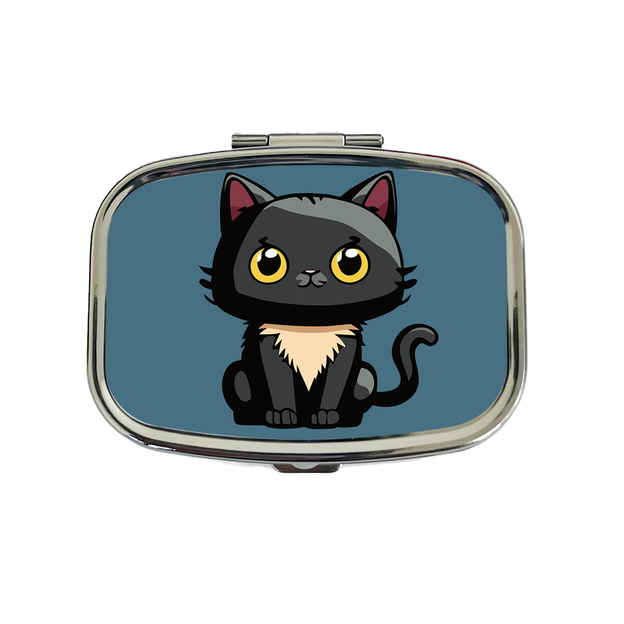 Cat Kitty Chibi Travel Pill Box Case