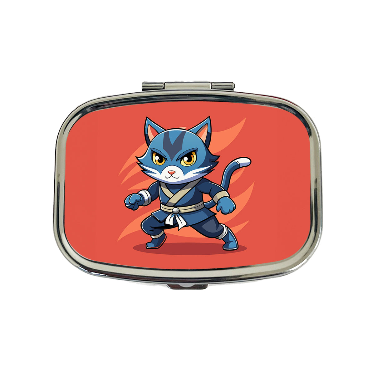 Cat Ninja Travel Pill Box Case