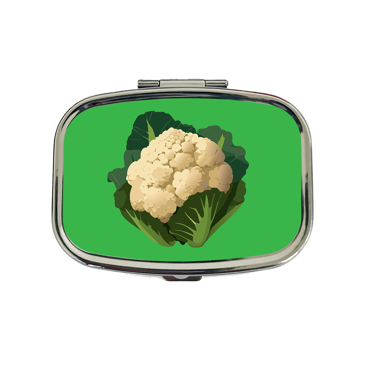 Cauliflower Vegetable Travel Pill Box Case
