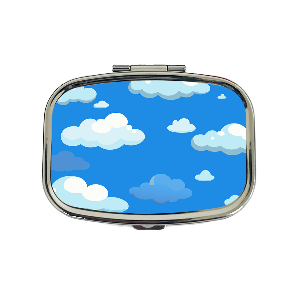 Clouds in the Sky Travel Pill Box Case