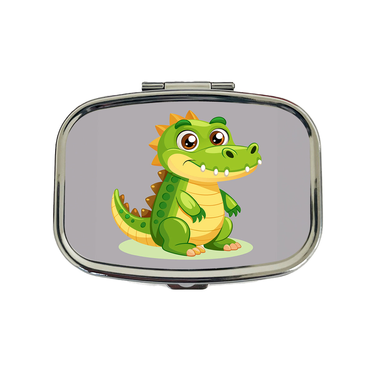 Crocodile Alligator Cute Travel Pill Box Case