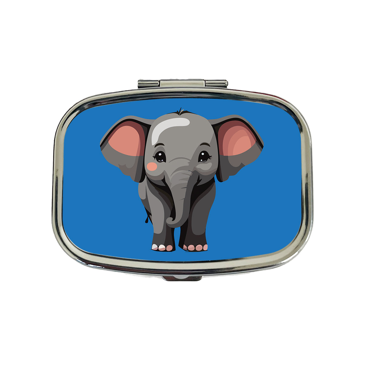 Elephant Cute Standing Travel Pill Box Case