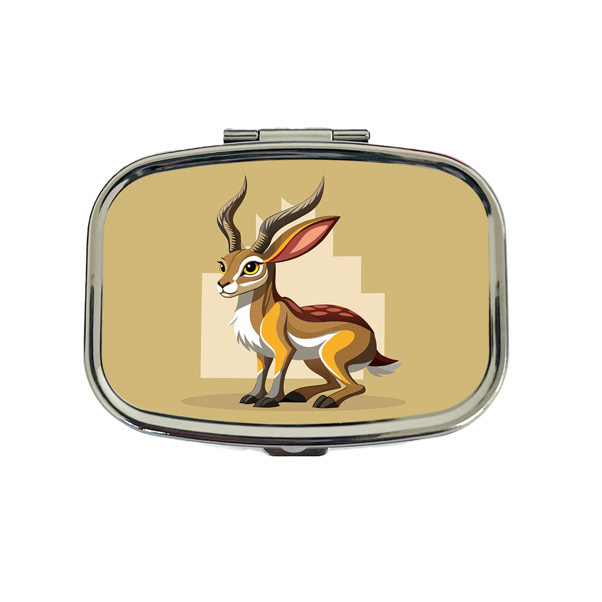 Jackalope Elegant Travel Pill Box Case