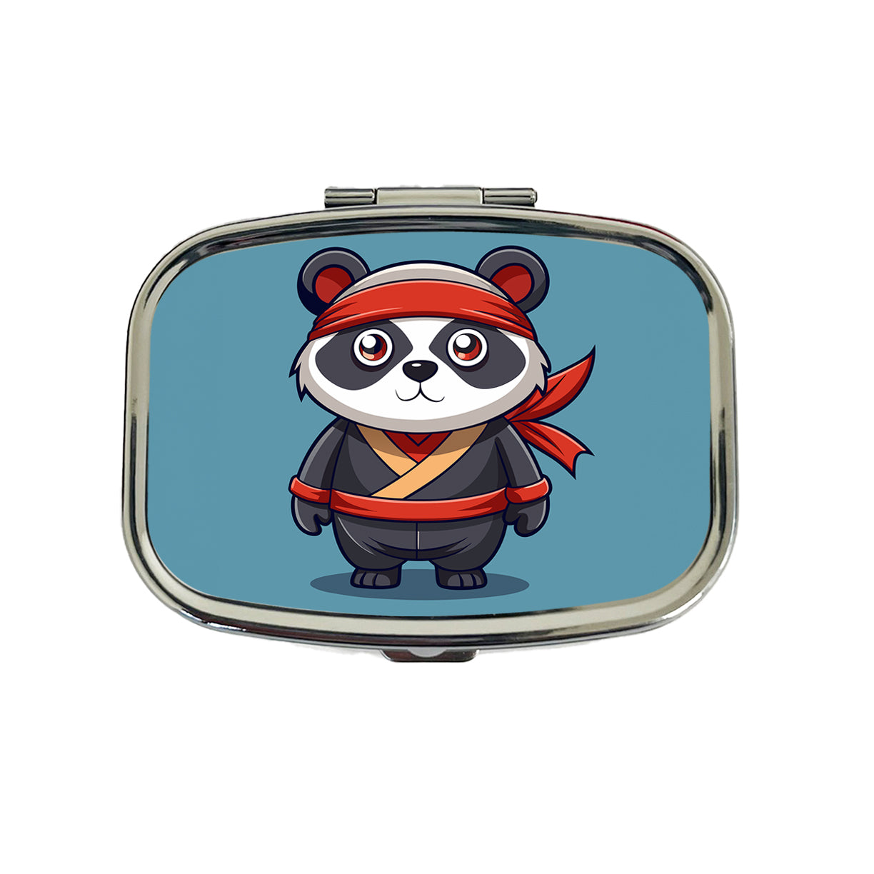 Panda Ninja Travel Pill Box Case
