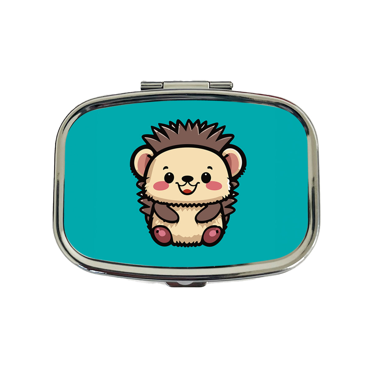 Porcupine Smiling Baby Travel Pill Box Case