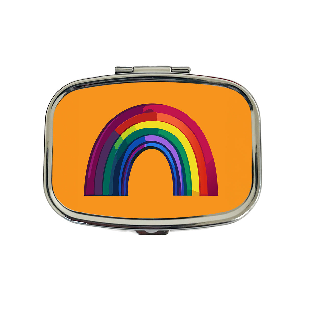 Rainbow Pride Gay LGBTQ Travel Pill Box Case