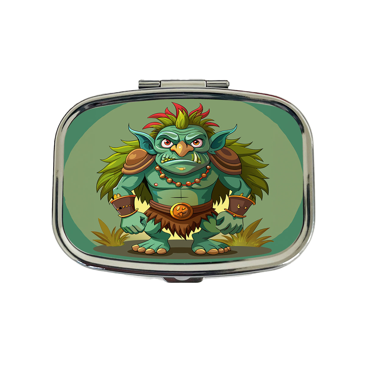 Troll Ogre Ugly Travel Pill Box Case