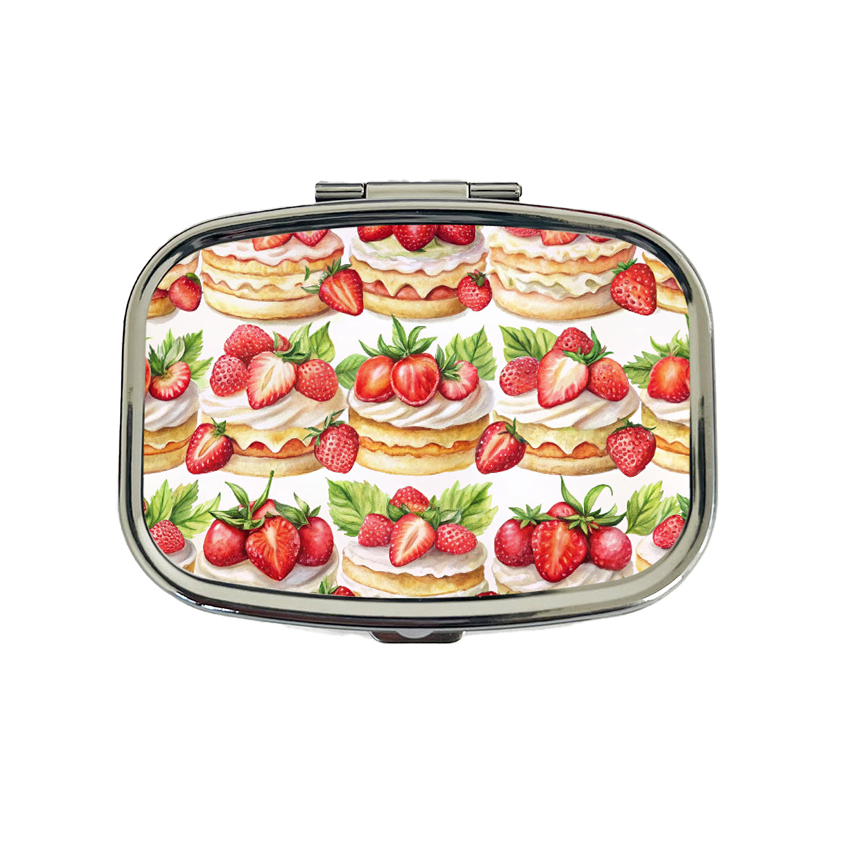 Strawberry Shortcake In A Row Travel Pill Box Case